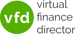 Virtual finance director logo.